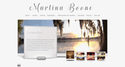 Desktop Screenshot of martinaboone.com